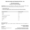 Bolo de Laranja com Sementes de Chia - 1un