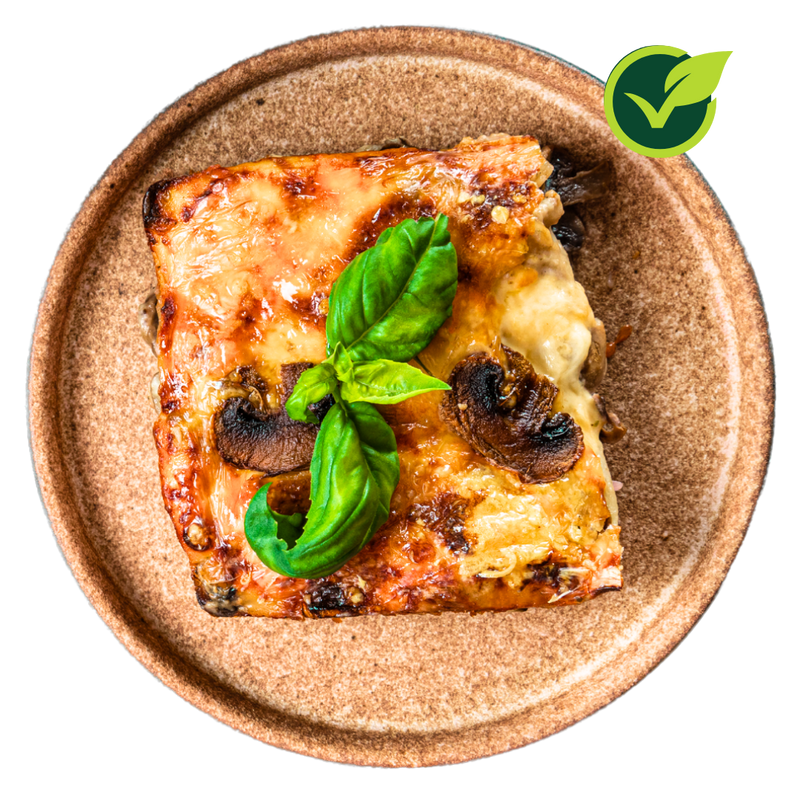 Lasanha Vegetariana com Cogumelos - 350g