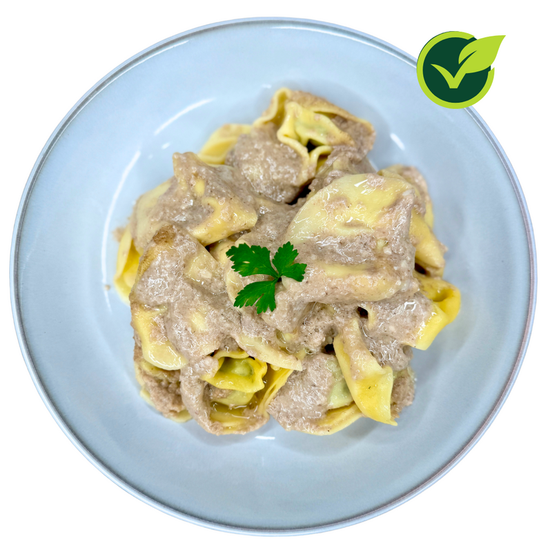 Ravioli de Ricota e Espinafres com molho Cogumelos - 350g